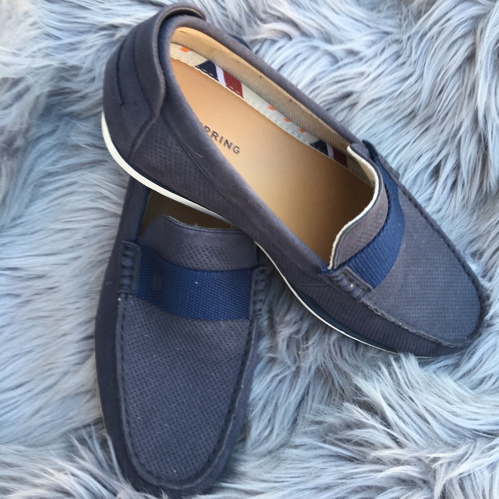 Call it spring Navy Blue Loafers